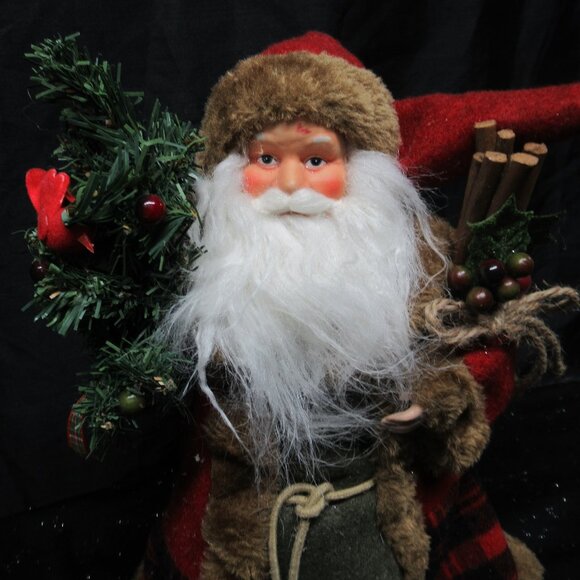 Christmas Santa Claus Old St. Nick Tree Topper - Picture 2 of 7